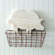 Load image into Gallery viewer, Rustic Style Pig Basket
