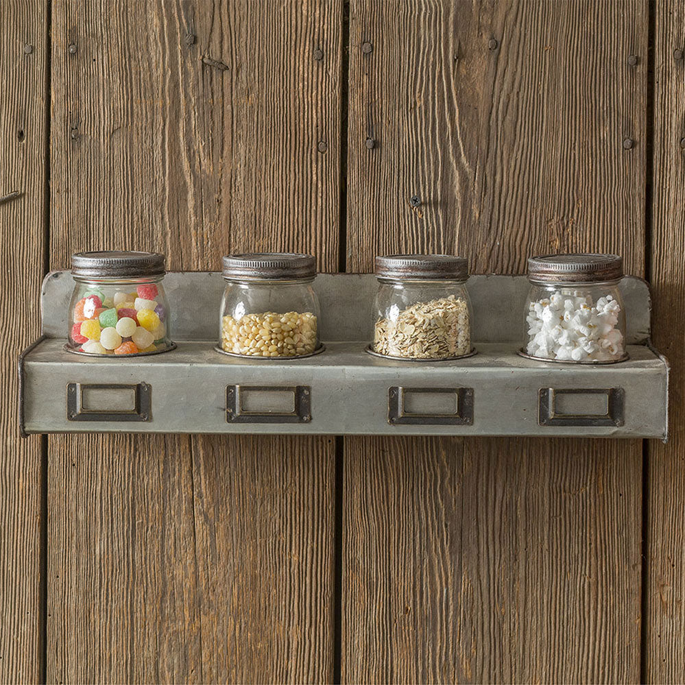 Pint Jars with Storage