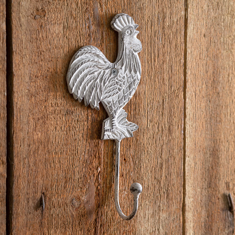 Rooster Wall Hooks - Set of 2