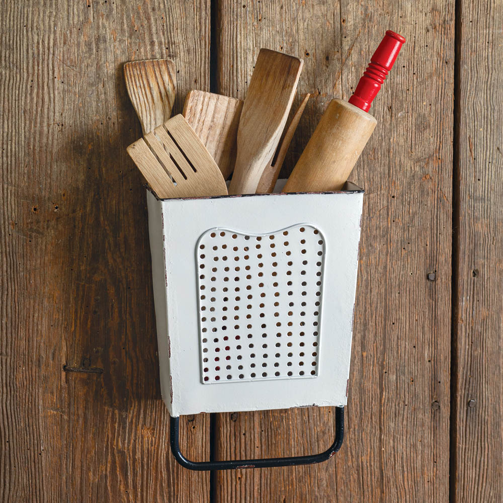 White Wall Box and Towel Rack