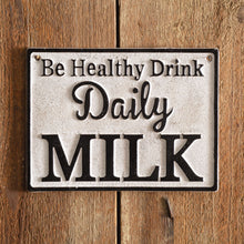 Load image into Gallery viewer, Milk Sign Kitchen Decor
