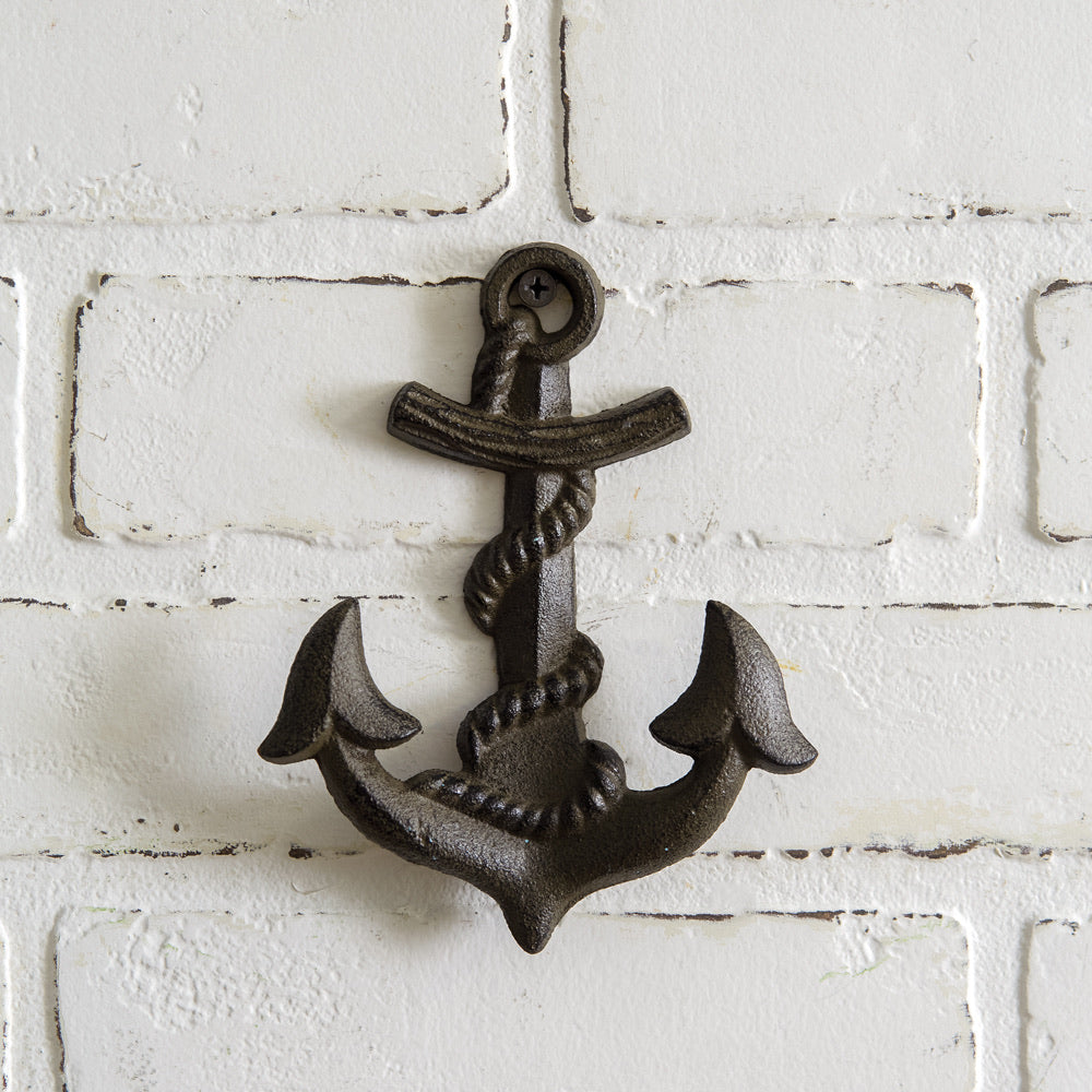 Anchor Wall Hooks - Set of 2