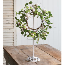 Load image into Gallery viewer, Wreath Holder - Extendable Tabletop White Farmhouse
